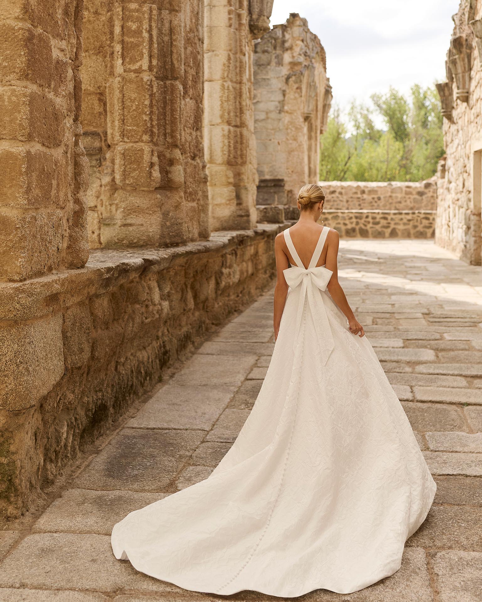 a-linie brautkleid clean